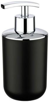 Wenko Dispenser sapone Brasil nero - infrangibile Capacità: 0.32 l TPE 7.3 x 16.5 x 9 cm Nero