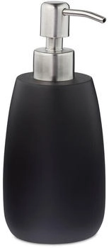 Relaxdays Dispenser di Sapone 300ml Portasapone Ricaricabile Manuale Accessorio Bagno & Cucina Design Rotondo Nero Poliresina 1 pz Relaxdays Dispenser di Sapone 300ml Portasapone Ricaricabile Manuale Accessorio Bagno & Cucina Design Rotondo Nero Poliresina 1 pz