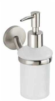 Wenko Dispenser per Sapone Liquido Cuba Zinco pressofuso Opaco 7 x 17 x 11,5 cm
