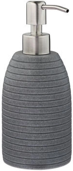Relaxdays Dispenser di Sapone Manuale 300ml Portasapone Ricaricabile Accessorio Bagno & Cucina Poliresina Grigio 1 pz Relaxdays Dispenser di Sapone Manuale 300ml Portasapone Ricaricabile Accessorio Bagno & Cucina Poliresina Grigio 1 pz