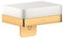 Axor Universal Accessories Flüssigseifenspender 180ml mit Ablage in weiß brushed brass 42819950