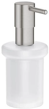 GROHE QuickFix Start Seifenspender, Glas supersteel 41188DC0