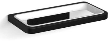 Avenarius Serie 480 black Halter doppelt - Wandmodell, schwarz 4801107040