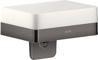 hansgrohe Axor Lotionspender 42819330 mit Ablage, Glas, polished black chrome