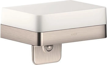 Axor Universal Accessories Fl&uuml;ssigseifenspender 180ml mit Ablage in wei&szlig; stainless steel optic 42819800