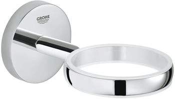 GROHE BauCosmopolitan Halter f&uuml;r Glas/Seifenschale/Seifenspender chrom (40585001)