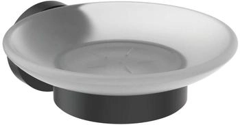 Ideal Standard IOM Seifenschale satiniertes Glas schwarz (A9122XG)