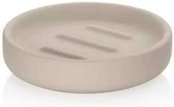 Kela Seifenschale Sana Keramik rund beige (23949)