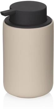 Kela Seifenspender Sana Keramik Beige/Schwarz 300 ml (23951)