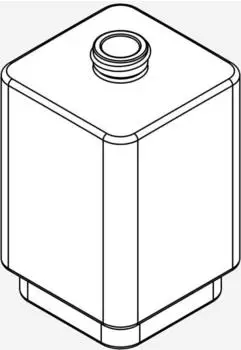 Avenarius Serie 240 Ersatzflasche für Seifenspender, 1009059905