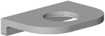 Dornbracht Halter f&uuml;r Seifenschale Ersatzteile 081796516 142 x 26 x 101 mm Chrom 081796516-00