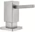 GROHE Spülmittelspender Cube 40649 für Flüssigseifen 500ml supersteel, 40649DC0 40649DC0