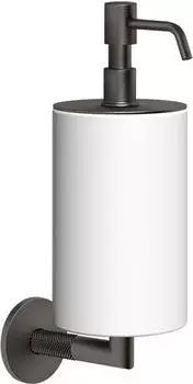 Gessi Anello Seifenspender Wandmontage Metall Schwarz gebürstet PVD (63713707)