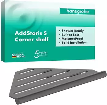 Hansgrohe Seifenkorb AddStoris S brushed black