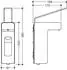 Hewi System 900 Seifen- und Desinfektionsmittelspender, 900.06.00360 SC