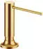 Dornbracht Spender mit Rosette VAIA 82434809 Messing gebürstet (23kt Gold) 82434809-28