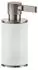 Gessi Inciso Standseifenspender, Behälter weiß matt, Finox Optik (58537149)