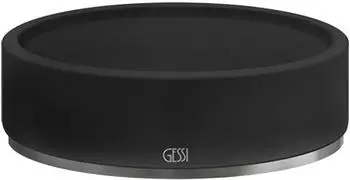 Gessi 316 Seifenablage Standmodell, Glas dunkel, Edelstahl gebürstet (54726239)