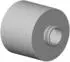 Dornbracht Spender Aufnahme, Wand Ersatzteile 90101052800 D. 60 x 49 mm Chrom 90101052800-00