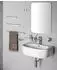 Sapho Gedy Pirenei Seifenschale mit Halter, verchromt / Glas Satin PI1113