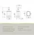 Lenz Elektronik SOULUTION Seifenspender, freistehend, chrom, eckig (3528302)