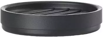 Zone Denmark Rim Seifenschale, Ø 10,8 x 2,3 cm, schwarz (14648)