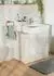 Wenko Turbo-Loc® Seifenspender Orea Bamboo, satiniertes Glas, ohne Bohren (4008838366530)