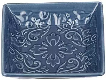 Wenko Cordoba Seifenschale, Keramik, blau (23283100)