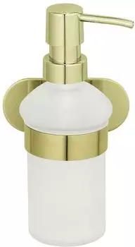 Wenko Turbo-Loc Seifenspender Orea, gold matt, ohne Bohren