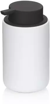 Kela Sana Seifenspender Keramik, wei&szlig;, 300ml (23947)