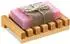 Relaxdays Seifenschale Bambus mit Gitter, 2er Set (10043997_0)