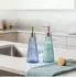 Relaxdays Seifenspender Glas 320ml, 2er-Set