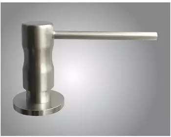 SystemCeram KeraDomo SLIM Spülmittelspender, Edelstahlfinish (00907)