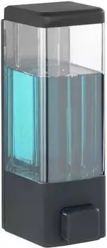 Wenko Istres Seifenspender Kunststoff, schwarz, 320ml (24595100)