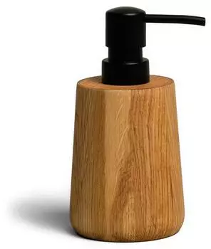 M&ouml;ve Oak Nature Seifenspender, Eichenholz, &Oslash;8x16cm (44299-071)