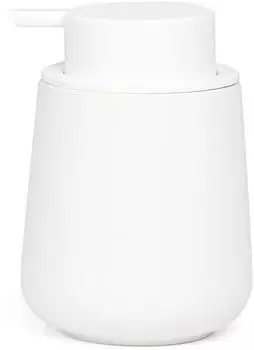 LuxusKollektion Seifenspender Keramik, wei&szlig;, 350ml, nachf&uuml;llbar