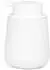 LuxusKollektion Seifenspender Keramik, weiß, 350ml, nachfüllbar