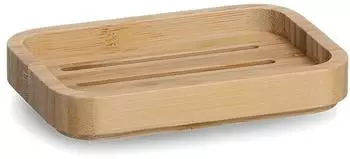 Zeller Seifenschale Bambus, rechteckig, 13x9x2cm (18924)