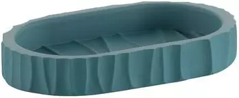 Kela Merida Seifenschale Polyresin petrol (23772)