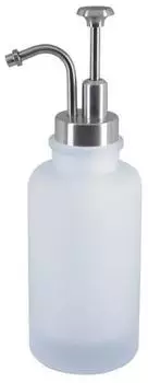 Spirella Yoko Seifenspender 0,3l, Glas, wei&szlig; (10.20324)