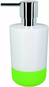 Spirella Moji Seifenspender 300ml Soft Touch, wei&szlig;/gr&uuml;n (10.17579)