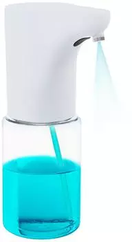 Prometey Automatischer Seifenspender 300ml mit Infrarot-Sensor, wei&szlig;