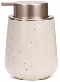 LuxusKollektion Keramik-Seifenspender 350ml, beige
