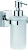 tesa Seifenspender "1x tesa klaam Design-Seifenspender" chrom-wei&szlig; 12,5 cm : 7...