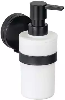 Wenko Seifenspender Pavia Static-Loc Plus schwarz 220ml (24896100)