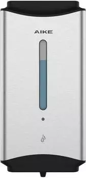 LuxusKollektion AK1206 Seifenspender automatisch, Edelstahl gebürstet, 1100ml Wandmontage (AK1206)