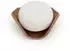 Bosign Leaf™ Seifenschale mit Ablauf, Walnuss, 11,5x11,5cm