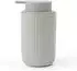 LuxusKollektion Seifenspender Keramik, Streifen grau, 350ml