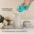 LuxusKollektion Seifenspender Keramik, Streifen grau, 350ml