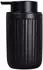 LuxusKollektion Seifenspender Keramik, schwarz, 350ml